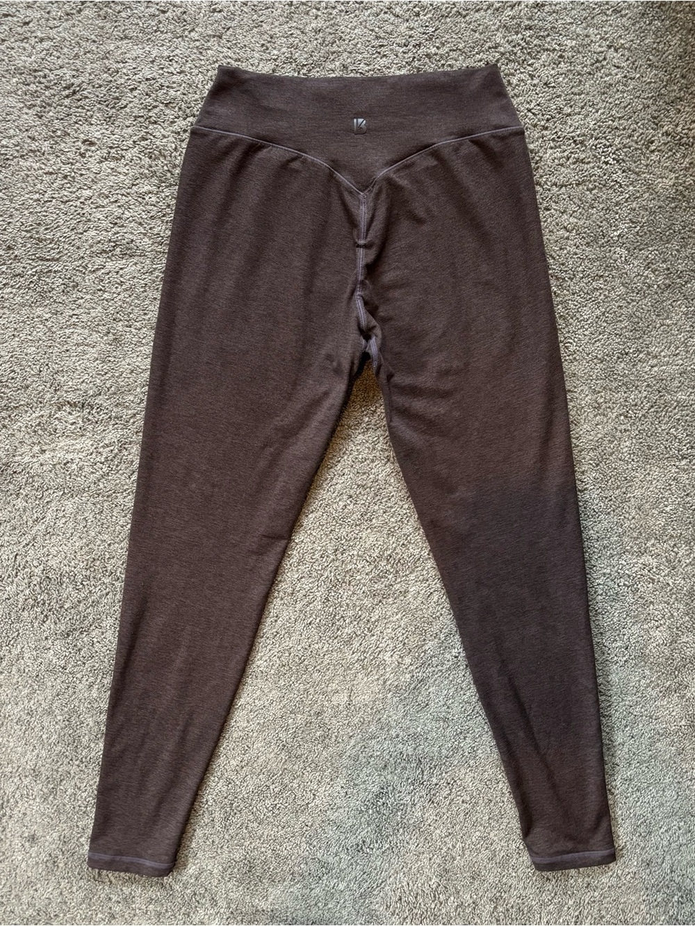 BuffBunny Rebel Impact Legging Espresso Brown Womens Large